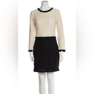 Elegant Black and Cream Lace Dress by SEA New York Like New!  Only wore once!